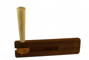 Traditional Wooden Grogger Noisemaker - Classic Wood Noisemaker- Another View Classic Purim Grogger-Wooden Grogger Noisemaker - Wood Noisemaker - GRO-P-0-0-RWMG_0793.jpg