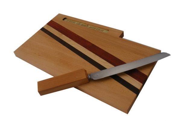 Cutting Board with Knife & Bracha with Knife Out-Cutting Board with Knife & Blessing-CUT-KB-O-Beech-RWP-February2013 108