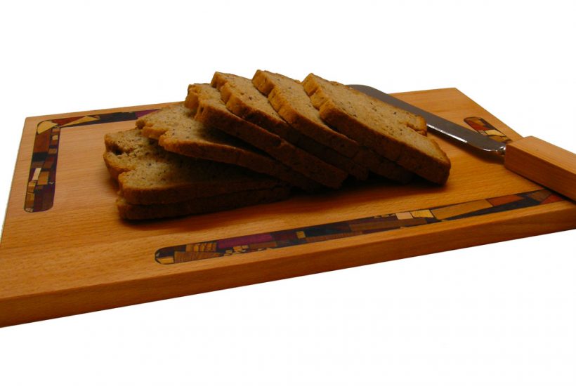 Mosaic Challah Cutting BoardJewish Wedding GiftDecorative Cutting