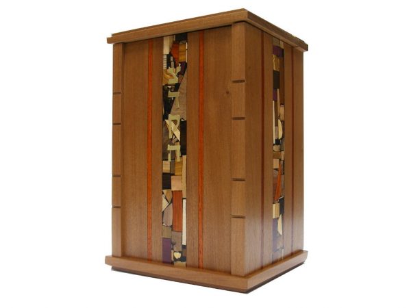 Wooden Wall Mounted Synagogue Sized Tzedakah Box-Synagogue Judaica-Paduak Accents