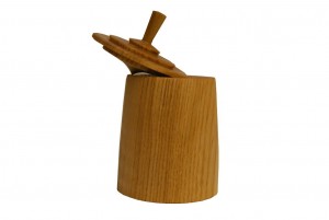 Spinning Top Box 1-Small Wood Box-Keepsake Box-Mini Memory Box Spinning Top Box 1-Small Wood Box-Keepsake Box-Mini Memory Box - BOX-STB1-O-ash