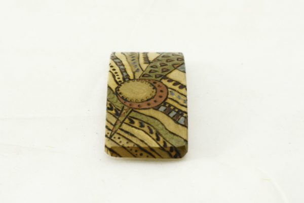 Art Deco Barrette-Wooden Barrette-Colorful Hair Accessory-BARRETTE-ArtDeco10-O-O-RCW-MG_4221