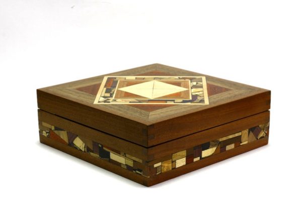 Mosaic Tea Box-Wooden Tea Box-Wooden Tea Storage Box-TEA-MF-9-sap-RWL-MG_3764