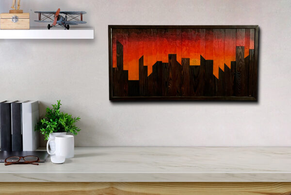 unrise-Cityscape-Colorful-Wooden-Wall-Art-Framed-Reclaimed-Wood-Wall-Decor-Rustic-Home-Decor-FA-SunriseCityscape-84x43-Pne-RWSh_rX-IMG_4293.jpg