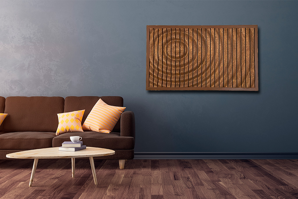 Soundwave 1-Wooden Wall Art-3D Framed Wood Art-Wooden Wall Decor