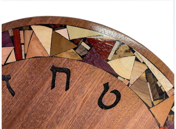 Jewish-Wall-Art-Detail-Mosaic-Clock-with-Hebrew-Letters-Wooden-Wall-Clock-CLO-MH-XL-Sap-RWCrW-IMG_8587.jpg